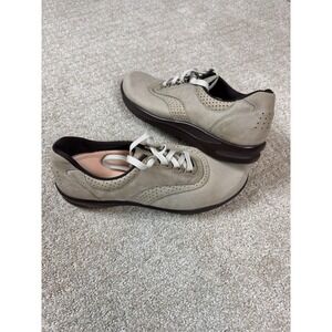 SAS Walk Easy Tripad Brown Suede Comfort Shoes Woman's 10.5 N‎ Tan